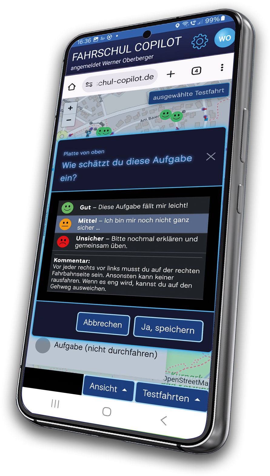 Schüler App Bewertung